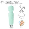 20 Modi Sterke Trillingen Verbeterde Mini Vibrator Usb Opladen Handheld Wand Massager GSpot Clitoris Speeltjes voor Vrouwen 240117