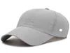 NWT LL في الهواء الطلق قبعات البيسبول في الهواء الطلق قبعات كرة اليوغا قماشية صغيرة الفتحة الترفيهية الأزياء التنفس القبعة Sun Hat للرياضة حزام CAP HA4159459
