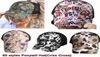 Berretto da baseball a coda di cavallo 60 stili Criss Cross Back lavato Distressed Ponycaps Messy Buns Trucker Mesh Hats CYZ32248962689