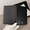 Borsa per passaporto Portafoglio firmato Portafoglio per passaporto da uomo in pelle bovina Portamonete da donna Portafoglio in pelle di alta qualità Porta carte di credito Clip per contanti fornito con scatola per sacchetto per la polvere