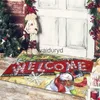 Dywany świąteczne dekorację maty podłogowe wejście do drzwi sypialnia kąpiel toaleta przeciw poślizgowi dywan 2023 Wesołych Świąt Navidad Nowy rok prezentvaiduryd
