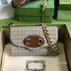 Designer -Sloulder Bags Cross Body Bag Designer Canvas Handbag Purse Classic Fashion Letters Gold Hardware Flap Woven Rem