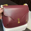 Designer tas Mode zadeltassen Leren koeienhuid Crossbodytassen Dames Klassiek Luxe Retro handtassen Luxe echt leer Veelzijdige draagbare schoudertassen