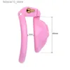 Other Health Beauty Items New Pink Simulation Pussy Female Chastity Cage Clitoral Shape Bondage Belt 4 Rings Gay Device Male Adult 18+ Q240117