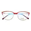 Sunglasses Frames Women Cat Eye Glasses Frame Fashion Optical Eyeglasses Butterfly Style Leisure Spectacles 8502