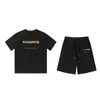 Trapstar Herren Shorts und T -Shirt -Set Tracksuits Paare Handtuch Stickerei Brief Herren Set Womens Crew Neck Trap Star Sweatshirt Anzüge Größe S m l xl