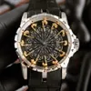 Montre de luxe мужские часы 45X15,7 мм стальные роскошные механические часы с механическим механизмом Наручные часы люминесцентные наручные часы дизайнерские часы