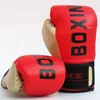 1 paire de gants de boxe pour enfants et adultes en cuir PU respirant Sanda Taekwondo formation professionnelle enfants durables 240117