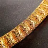 ChainsPro Vintage Flower Bracelet Bangles GoldSilver Color Wholesale Bracelet Valentine's Day Gift For Women Men Jewelry H153 240117