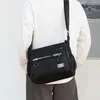 2023 uomini di marca borse con tracolla in nylon maschile spalla ragazzo messenger borse da uomo per viaggi casual grande borsa grigia 240117