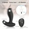 Prostaat Massage Anale Plug Vibrator Speelgoed Voor Volwassenen 18 Mannelijke Masturbator Vertraging Ejaculatie Ring Sex voor Mannen Product 240117
