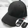 ユニセックスLED野球キャップ調整可能な帽子ヘッドライト釣りキャンプハイキングジョギングス240116のための懐中電灯