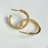 2024 Designer David Yuman Jewelry Bracelet Xx 925 Sterling Silver Double Twisted Round Earrings