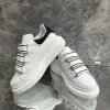 Designer Sneaker oversize serie Triple stra Scarpe casual Suola Bianca Pelle nera Espadrillas da donna di lusso Scarpe da ginnastica piatte da uomo di alta qualità