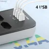 Power Cable Plug 2500W Brasilien Power Strip Socket med förlängningssladd 2M BRASIL 8AC OUTLET 4 USB PORTS ELEKTRISK BR PLUG ADAPTER YQ240117