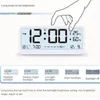 Dijital Çalar Saat Tablo Elektronik Duvar Sıcaklığı Nem Takvim Haftası Yatak Odası Çocuk Masası Gece Işık Dekorasyonları 240116