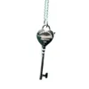 Tiff Ожерелье Дизайнерское женское ожерелье высшего качества с оригинальной коробкой S925 Key Love Ожерелье женское мини-платиновое кулон в форме сердца Минималистская цепочка-воротник