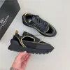 Baalmain Velvet Trendy Rindsleder Qualität Hübsche farbige Designer-Herrenschuhe Gespleißter echter Sneaker Geripptes Herrenoberteil Dicke Sohle CMVG