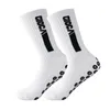 Anti Slip Fashion Football Socks 6PairSlot Mid Calf Nonslip Soccer Sport Cycling Sport Mens Sock EU3844 240117