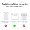 Étuis de téléphone portable Le plus récent étui de protection Transparent pour écouteurs Funda pour Airpods Pro 2 housse en TPU souple transparente pour écouteurs Airpods Pro 2e génération YQ240117