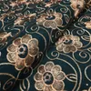Дизайн Высокое качество африканский нигерийский хлопок кружевная ткань «сделай сам» с вышивкой камнями праздничное платье для шитья женское 5 ярдов 240116