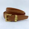 Loewew Luxury Designer Loe Belt Smooth Buckle Fashion Mens Womens Högkvalitativa jeansbälten Buckle Belt Mens Belts Midjeband Loewve 8950