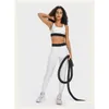 Yoga-outfit Al-0010 Sport-bh met verstelbare schouderriem en elastische taille Trainingsbroek Dames Activewear-set Drop Delivery Buiten Fitness Otsft