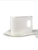 コーヒーポットストレートセラミックカップシンプルでクリエイティブな骨磁器ゴールドエッジプレートギフトセット