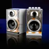 Taşınabilir Hoparlörler Masaüstü Renkli Subwoofer Hi-Fi Surround Ses Bluetooth Hoparlör Çok Fonksiyonlu 2.0 Kanal Kablosuz Kart Bilgisayar Hoparlör J240117