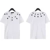 Magliette classiche da uomo Marca Girocollo Maniche corte Top polo T-shirt Casual Sanskrit Cross Print Tees magliette