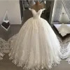 ZJ9159 Vintage 2021 Dresses for Bridal Gowns Ball Gown Lace Applique Wedding Dress Plus Size312a