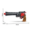 Colt Revolver Pistol Manual Toy Gun Gun Pistole pour les enfants à balle douce Adults Collectez Garçons Garçons Gift
