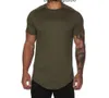 LL Hombres de alta calidad Casual Running Fitness Traje de manga corta Estiramiento Camiseta deportiva Transpirable Que absorbe el sudor Ropa de secado rápido