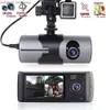 Nouveau HD voiture DVR double objectif GPS caméra Dash Cam vue arrière enregistreur vidéo enregistreur automatique g-sensor DVRs X3000 R300