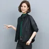 Spring Autumn Women Short Loose Coat Korean Version Pu Leather Clothes Office Lady Jackets For Women Faux Fur Casual Coat 240117