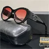 Sunglasses Designer For Women Luxury Glasses Letter Designers Uni Eyeglasses Fashion Metal Sun With Box Very Good Gift 6 Drop Delivery Otlmu