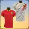 Fãs 24 25 Guinee Jogador da Seleção Nacional Camisas de Futebol Guins Camano M.DIAKHABY Kante Traore Home e Branco Vermelho Guiné 2024 2025 Camisa de Futebol Uniformes