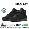 Jumpman 4 4s Mens Basketball Shoes Chrome Black Cat White Thunder Blue Shallow Bred Reimagined Medium Olive Vivid Sulfur Guava Men Women Trainers Sports Sneakers