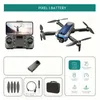 Drone RC UAV, professionell borstlös motor, intelligent fyrsidigt hinderundvikande, optisk flödespositionering, ESC Dual HD-kamera