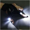 Automotive Repair Kits Car Repair Kits Right And Left Fingerless Lighting Gloves Led Flashlight Night Lamp Rescue Tool Outdoor Hiking Dhxcr