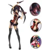 Anime Game Character Tokisaki Kuzou Action Model Figur Handmased Toy Black Red Lace Suit Model Room Decoration Sticker G09113504221