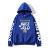 black and white J UICEWrld hoodie thread sweatshirt juice wrld juicewrld trap rap rainbow fault world 240116