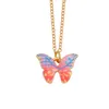 Pendant Necklaces Europe And The United States Selling Bohemian Butterfly Necklace Collarbone Chain Jewelry Wholesale