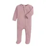 Nowy Body Bodysuit Długie rękawie Jumpsuits Suibits Ubrania dla dzieci Noworodek od 0-3 do 12 miesięcy Rompers Playsuit Ubrania