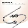 Stainless Steel Anal Hook with Beads Hole Metal Butt Plug Sex Toys Adult Product No Vibrator for men gay 240117