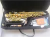 Zupełnie nowy WO37 Alto Saksofon Srebrny Posilanie Gold Key Professional Super Play Saksarsta z obudową