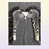 Moda Zebra Patrón Jumpsuit Women Singer Sexy Stage Outfit Bar DS Dance Cosplay Bodysuit Performance Show 2203221023290