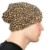 Berets Leopard Skullies Beanies Caps Cool Inverno Quente Mulheres Homens Chapéu de Malha Unissex Adulto Animal Impressão Bonnet Chapéus