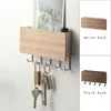 Feestjurken Deurophanghaak Houten decoratieve wandplank Diversen Opbergdoos Prateleira Hanger Organisator Sleutelrek Multifunctionele houder