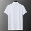 T-shirt da uomo POLO da uomo manica corta traspirante Top T-shirt modello di lettera stampa uomo donna magliette estive polo da uomo taglie forti M-3XL